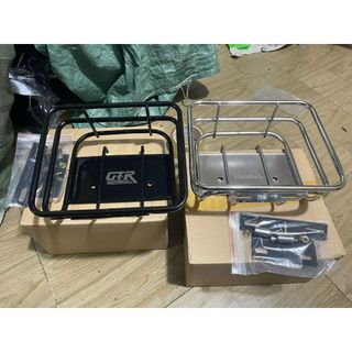 Rổ inox đa năng GTR xe Dream hoặc Future 125 và Scoopy ver2