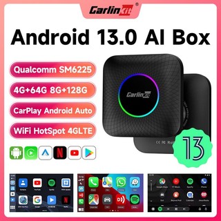 Android box carlinkit tbox ambient, chip 6225, android 13, bh 2 năm
