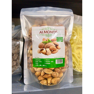 500g hạnh nhân rang bơ