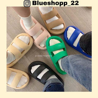 [Sẵn 1 vài size ]DÉP ĐẾ CAO 2 QUAI NGANG BASIC [Order+Ảnh thật]