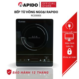 Bếp hồng ngoại đơn rapido rc2000es