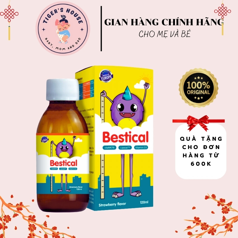 Bestical bổ sung Canxi vitamin d3 k2 giúp xương và răng chắc khỏe Bestcal