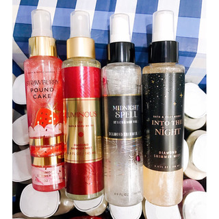 [Auth] Xịt Thơm Toàn Thân Ánh Nhũ Bath & Body Works Diamond Shimmer Mist 146ml