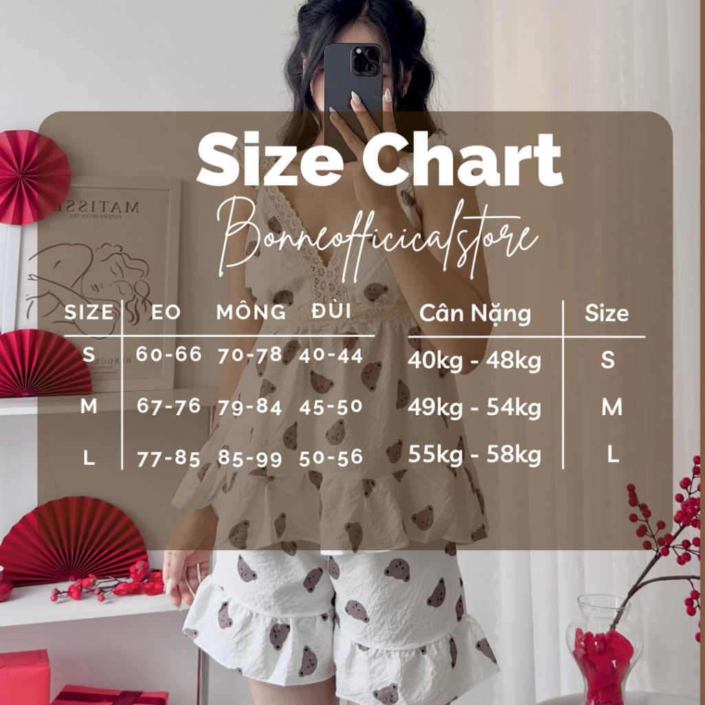 Đầm Ngủ Ngắn Sexy Nữ, Váy Dài Ngủ Không Tay Cánh Tiên Bèo Nhẹ Xinh Xắn, Xốp Cotton Hàn Quốc Dễ Thương Bonne DASEDR159