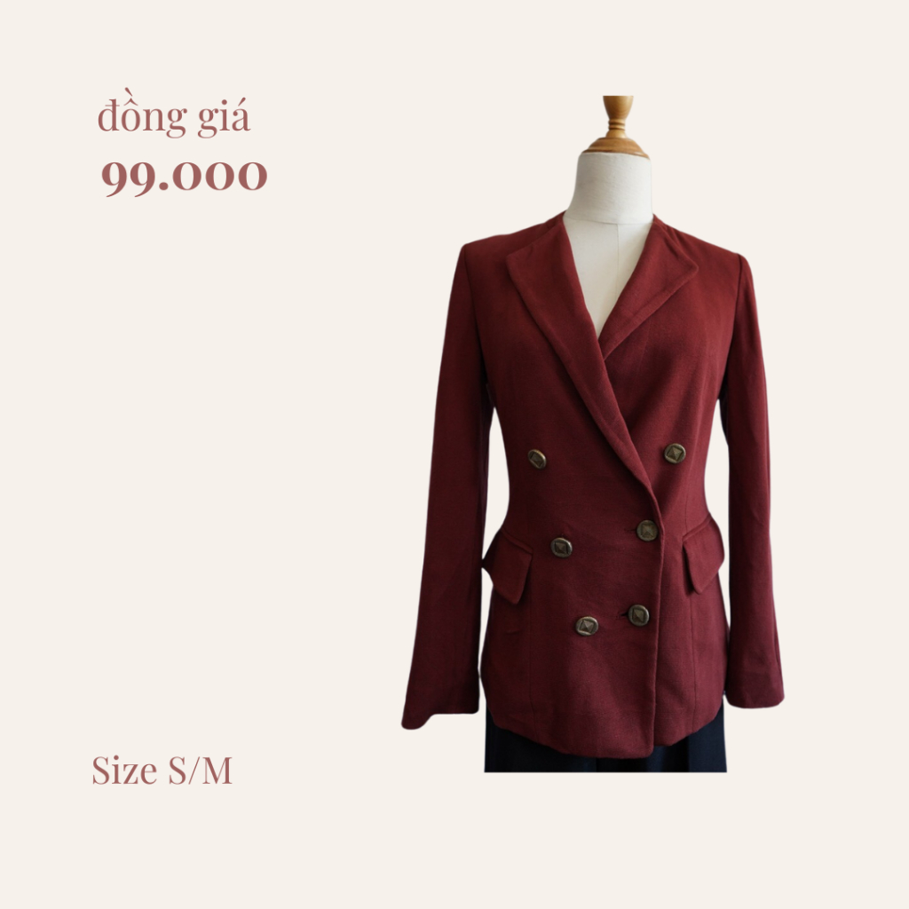 SALE XẢ KHO - Thanh Lý Áo khoác Blazer / Vest / Mangto