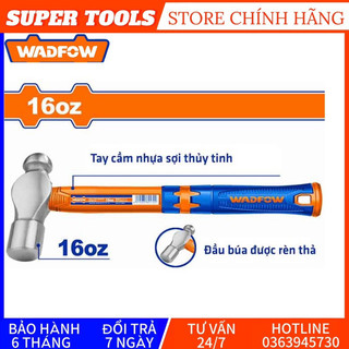Đồ nghề wadfow búa đầu tròn 450g whm5316