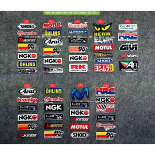 Tem sticker logo cao cấp dán trang tri xe