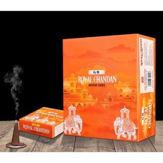 Incense bud/Nhang nụ đốt xông nhà GR Royal chandan/ Nhang nụ Ấn Độ chandan