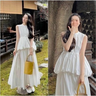 Set váy nữ trơn