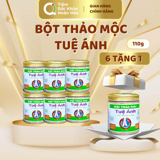 Combo 6 tặng 1 - bột ngâm chân thảo mộc tuệ ánh, khử mùi, ngâm toàn thân tăng sức đề kháng