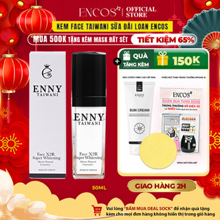 Kem Dưỡng Trắng Da Face ENNY nhập khẩu Đài Loan Taiwani Cao Cấp 50 ML Tặng 3 Quà