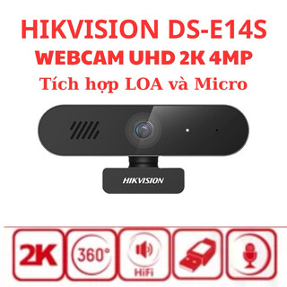 Webcam Hikvision QHD 2K siêu nét tích hợp Loa và Micro - Hàng chính hãng