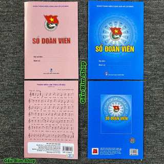 Sổ đoàn viên - có tem hàng chính hãng - giá bìa 10k - 48 trang