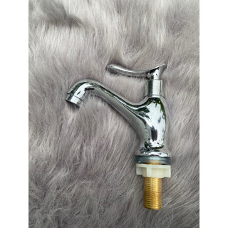 Vòi lavabo lạnh đồng mạ crom