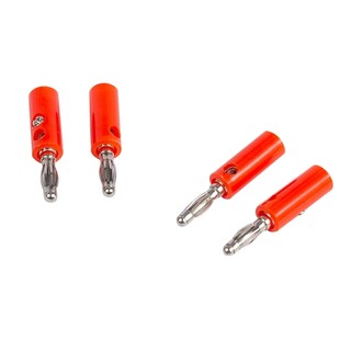 Cặp jack bắp chuối mạ vàng đực 4mm