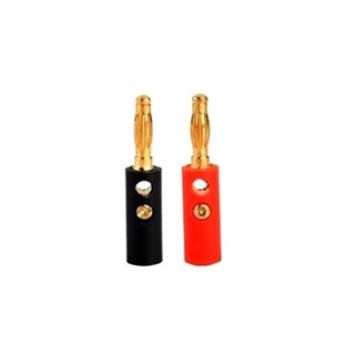 Cặp jack bắp chuối mạ vàng đực 4mm
