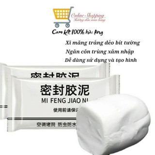 Combo 5 Gói Xi Măng Dẻo Bịt Lỗ Điều Hoà . Trám Khe Hở Tường . Ngăn Côn Trùng