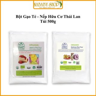 Bột gạo, bột nếp hữu cơ thái lan 500g