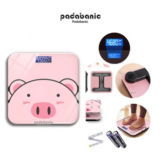   Tặng Kèm Thước  Cân Điện Tử Padabanic715 Cân Sức Khỏe Theo Dõi Cân Nặng Hằng Ngày Tiện Lợi 