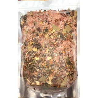 Túi 2kg Muối hồng thảo mộc làm túi, gối trườm ấm, đá muối thảo mộc ngâm chân, thả bồn tắm