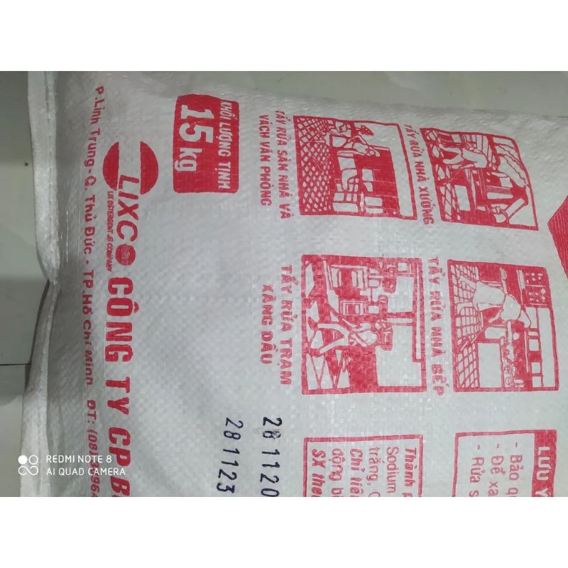 Bột giặt Lix 15kg