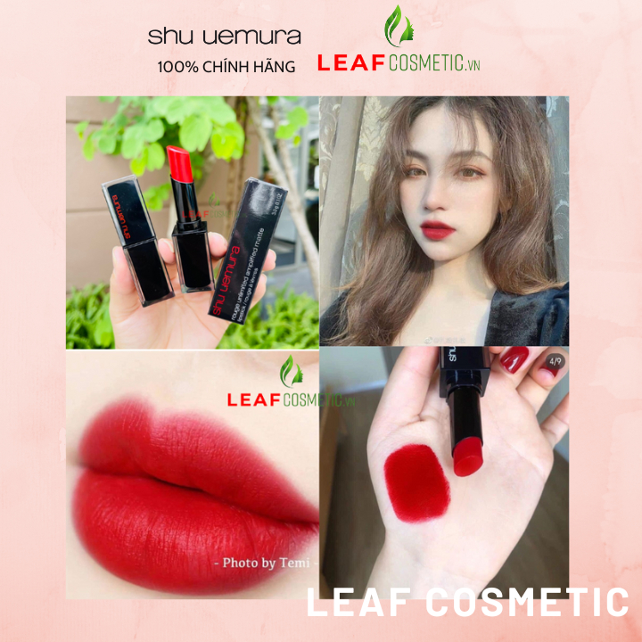 Son S.H.U Uemura M RD 163 784 785 793 975 598 Vỏ Đen