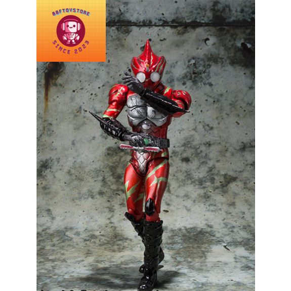 (HÀNG CÓ SẴN - CHÍNH HÃNG) MÔ HÌNH FIGURE SHF KAMEN RIDER AMAZON ALFA (2ND SEASON VER) LIKE NEW