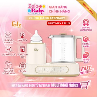 Máy hâm sữa, lắc sữa, đun và hâm nước pha sữa Fatz baby Multimax 9 plus