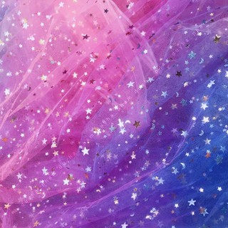 🌈 VẢI LƯỚI GALAXY NGÂN HÀ SIÊU XINH🌈