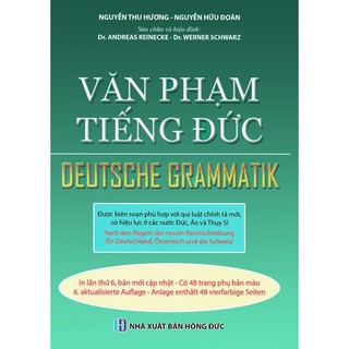 Sách - Văn phạm tiếng Đức - Nguyễn Thu Hương & Nguyễn Hữu Đoàn
