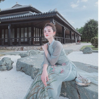 Áo dài cách tân Tú Ảnh ( đã kèm quần)