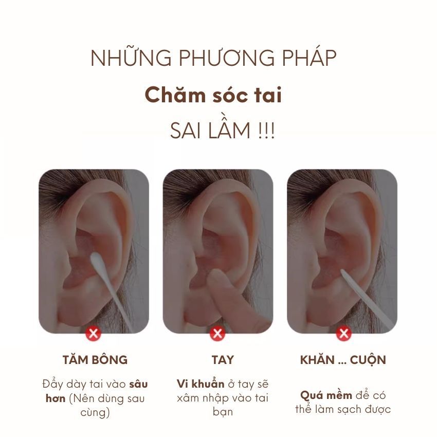 Bộ 6 dụng cụ lấy ráy tai chuyên nghiệp cao cấp