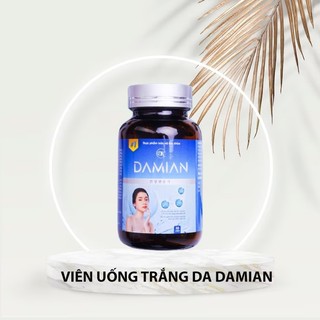 🌸 viên uống dakami damian trắng da mờ nám chống nắng hộp 30 viên