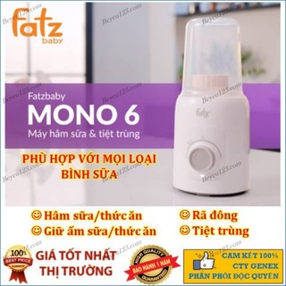 Mono 6 - máy hâm sữa và tiệt trùng bình sữa fatzbaby - fatz mono 6 fb3001tn