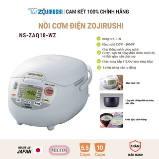 Nồi cơm điện zojirushi ns-za10 , ns-za18 nhật bản