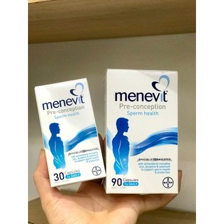 Viên menevit tinh chất hàu 30v & 90v