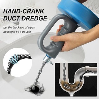 Dụng cụ thông cống 10m phi 6mm vỏ xanh