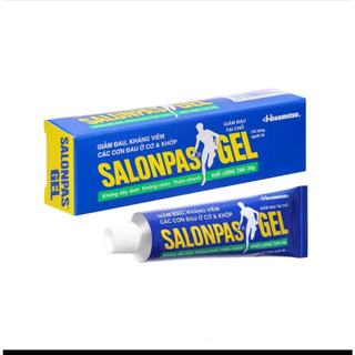 Gel Salonpas 30g - bôi hỗ trợ giảm đau Tuýp 30gram