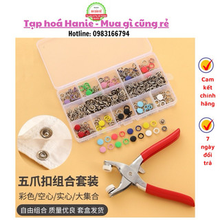 Bộ 100 cúc kèm kìm bấm