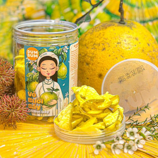 Vỏ Bưởi Sấy Chanh Dây DumBum 250g đồ ăn vặt Hà Nội hàng cao cấp, xuất khẩu