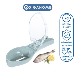 Dụng Cụ Đánh Vảy Cá Có Hộp Đựng GIGAHOME Chống Bẩn, Tiện Dụng 8803