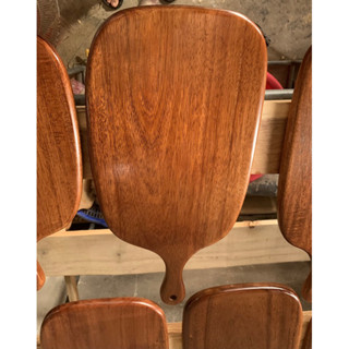 Thớt gỗ có tay cầm, decor trang trí, phụ kiện chụp ảnh món ăn sang trọng