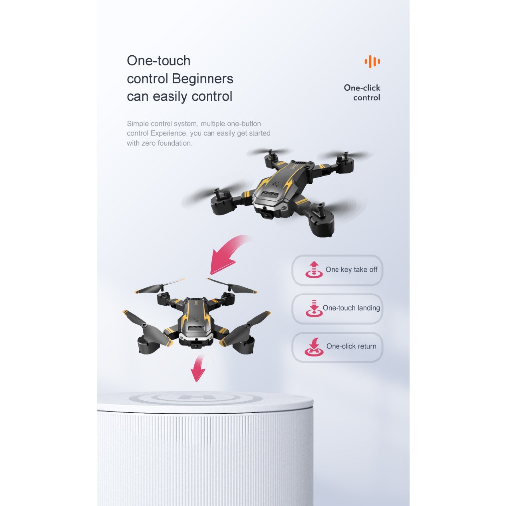 Flycam Camera Mini S6 Max -UAV Tích Hợp Điều Khiển Từ Xa Quadcopter Chống Rơi Cảm Biến 8K Drone Gimbal Camera-máy Ảnh Đơ | BigBuy360 - bigbuy360.vn