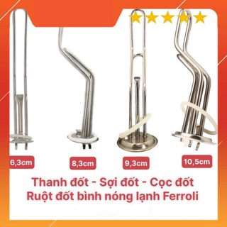 Thanh đốt - sợi đốt maiso bình nóng lạnh ferroli 15l - 20l - 30l hàng chuẩn xịn