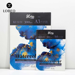 Giấy vẽ màu nước Arto Watercolor 300gsm 12 tờ