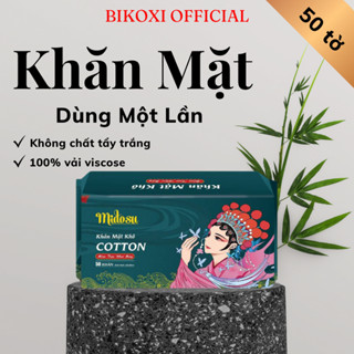 Khăn Mặt Khô Bikoxi Midosu Chất Liệu Cotton Dùng 1 Lần Tiện Lợi