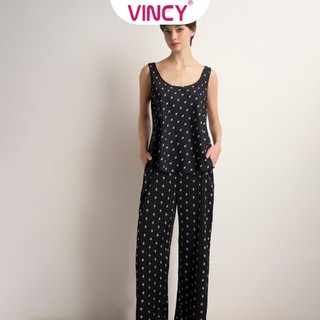 Bộ đồ satin dài nữ vincy bsd060w31