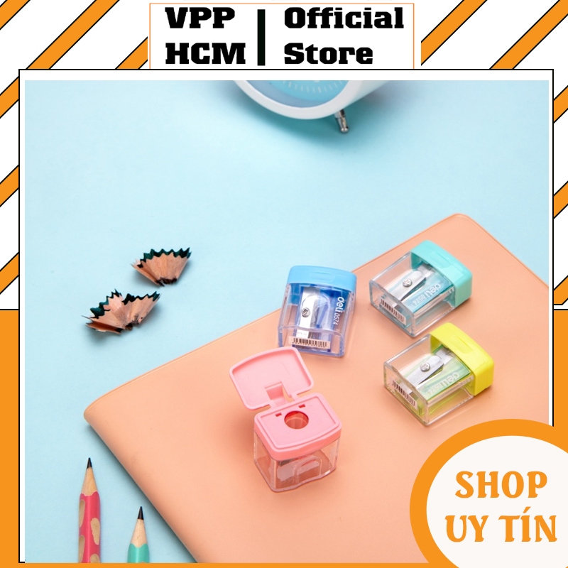 [Combo 5 Cái] Gọt bút chì mini 1 lỗ Deli E0574 hàng chính hãng