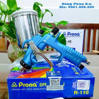 Súng phun sơn prona r110 hàng chính hãng, béc 1.3
