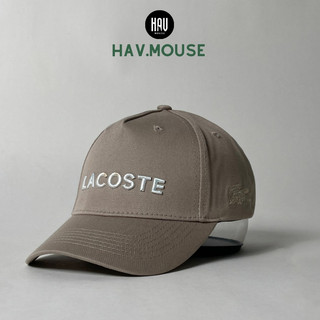 Mũ lưỡi trai nón kết be thêu LOGO La Côt Free Size - Full hộp dành cho nam và nữ